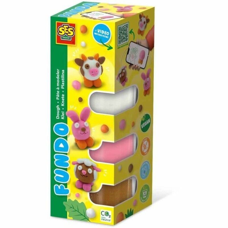 SES Creative|Jogo de Plasticina SES Creative (6 Peças) (4 Unidades) SES Creative|Jogo de Plasticina SES Creative (6 Peças) (4 Unidades)