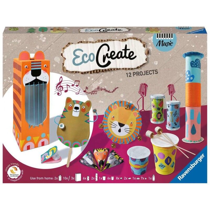 Ravensburger|Jogo de Trabalhos Manuais Ravensburger EcoCreate Music