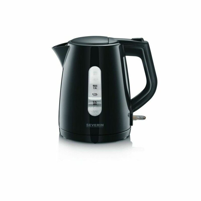 Severin|Fervedor de Água e Chaleira Elétrica Severin WK 3410 Preto Plástico 2200 W 1 L Severin|Fervedor de Água e Chaleira Elétrica Severin WK 3410 Preto Plástico 2200 W 1 L