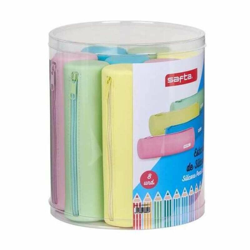 Safta|Silicone Safta Azul 8 Peças Safta|Silicone Safta Azul 8 Peças