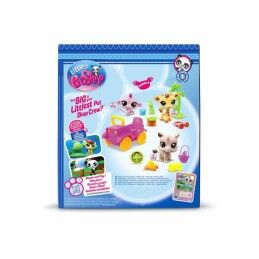 Bandai|Playset Bandai Littlest Pet Shop SAFARI 8 Peças