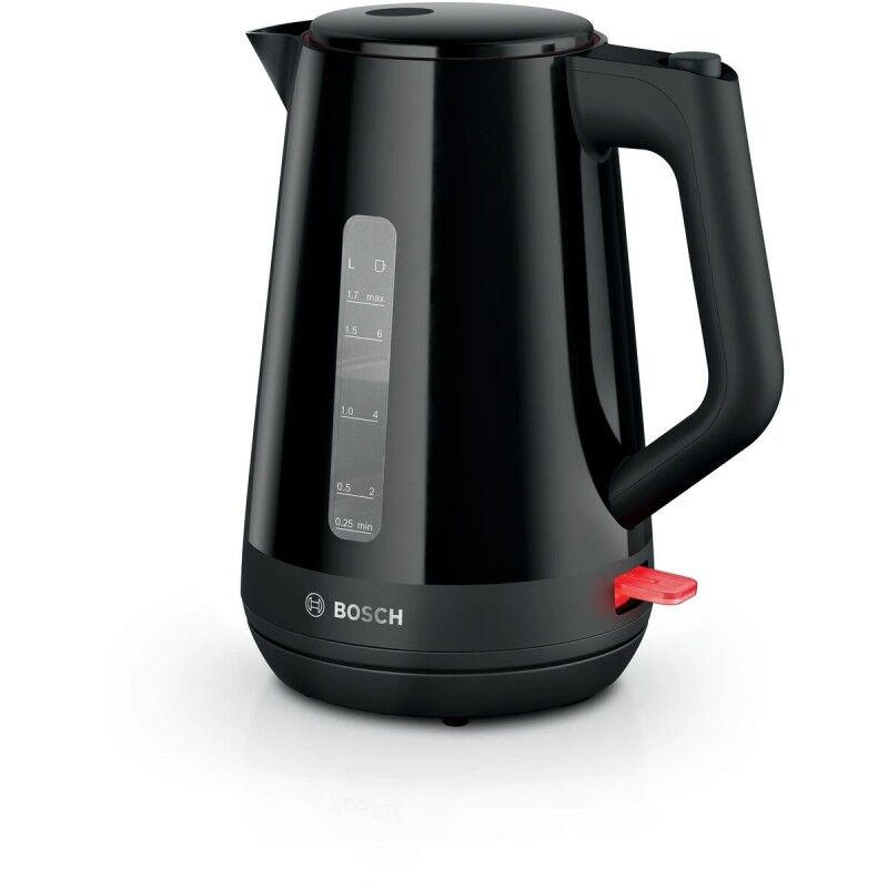 BOSCH|Chaleira BOSCH TWK1M123 Preto Plástico 2400 W 1,7 L (1 Unidade) BOSCH|Chaleira BOSCH TWK1M123 Preto Plástico 2400 W 1,7 L (1 Unidade)
