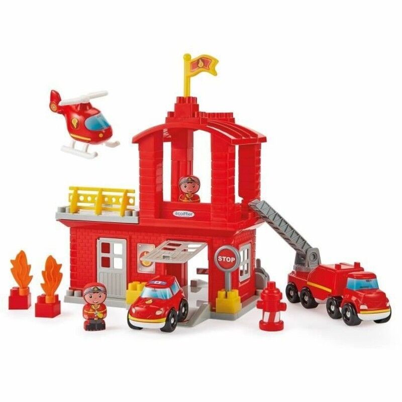 Ecoiffier|Jogo de Construção Ecoiffier Fire Station