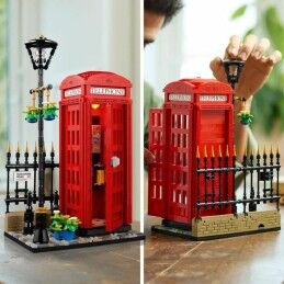 Lego|Jogo de Construção Lego 21347 London Telephone Booth 1460 Peças