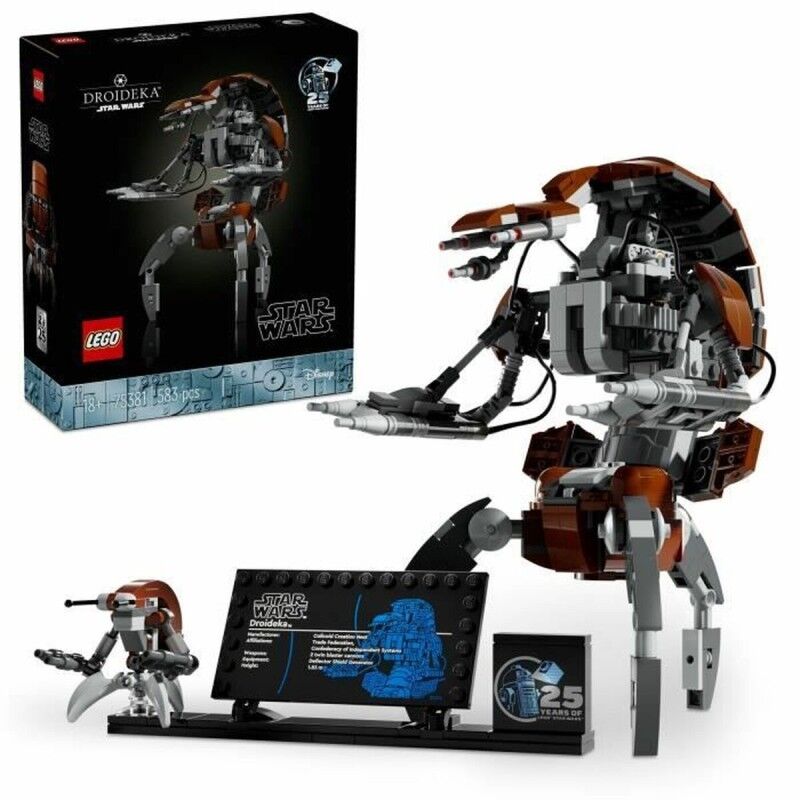 Lego|Jogo de Construção Lego Star Wars™ 75381 Droideka Multicolor 583 Peças Lego|Jogo de Construção Lego Star Wars™ 75381 Droideka Multicolor 583 Peças