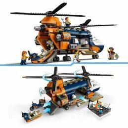 Lego|Jogo de Construção Lego 60437 Jungle Explorer Helicopter Base Camp Multicolor