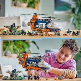 Lego|Jogo de Construção Lego 60437 Jungle Explorer Helicopter Base Camp Multicolor
