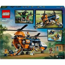 Lego|Jogo de Construção Lego 60437 Jungle Explorer Helicopter Base Camp Multicolor