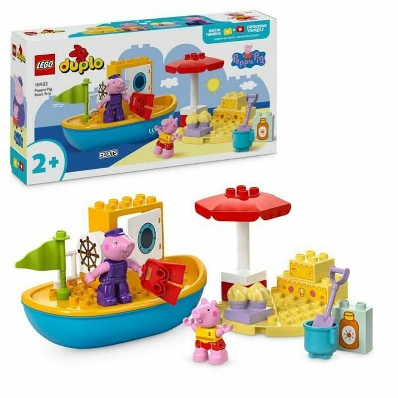 Lego|Jogo de Construção Lego Peppa Pig's Boat Trip Multicolor Lego|Jogo de Construção Lego Peppa Pig's Boat Trip Multicolor