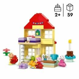 Lego|Jogo de Construção Lego 10433 Peppa Pig's Birthday Party Multicolor 59 Peças