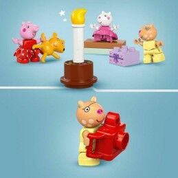 Lego|Jogo de Construção Lego 10433 Peppa Pig's Birthday Party Multicolor 59 Peças