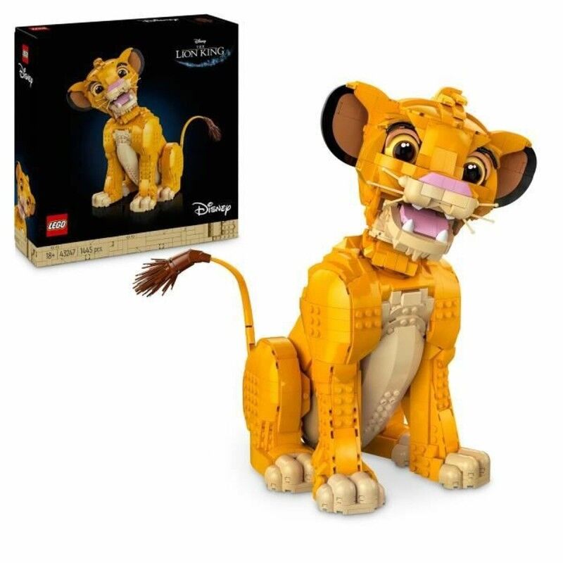 Lego|Jogo de Construção Lego Disney Classic 43247 Simba, the Young Lion King Multicolor 1445 Peças