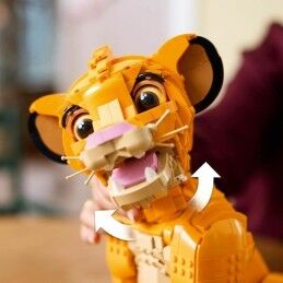 Lego|Jogo de Construção Lego Disney Classic 43247 Simba, the Young Lion King Multicolor 1445 Peças