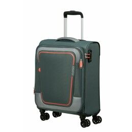 American Tourister|Mala de Cabine American Tourister Pulsonic Spinner Verde 43,5 L 55 x 40 x 23 cm