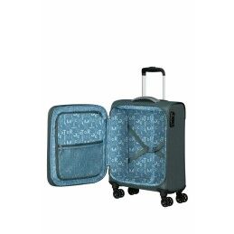 American Tourister|Mala de Cabine American Tourister Pulsonic Spinner Verde 43,5 L 55 x 40 x 23 cm