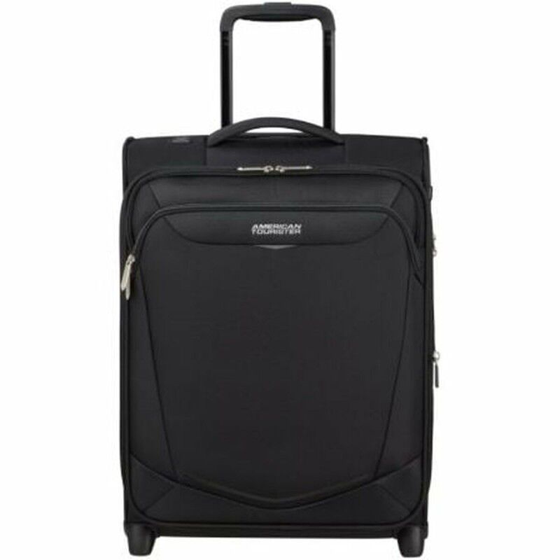 American Tourister|Mala de Cabine American Tourister Upright SummerRide Preto 48 L 55 x 40 x 20 cm American Tourister|Mala de Cabine American Tourister Upright SummerRide Preto 48 L 55 x 40 x 20 cm