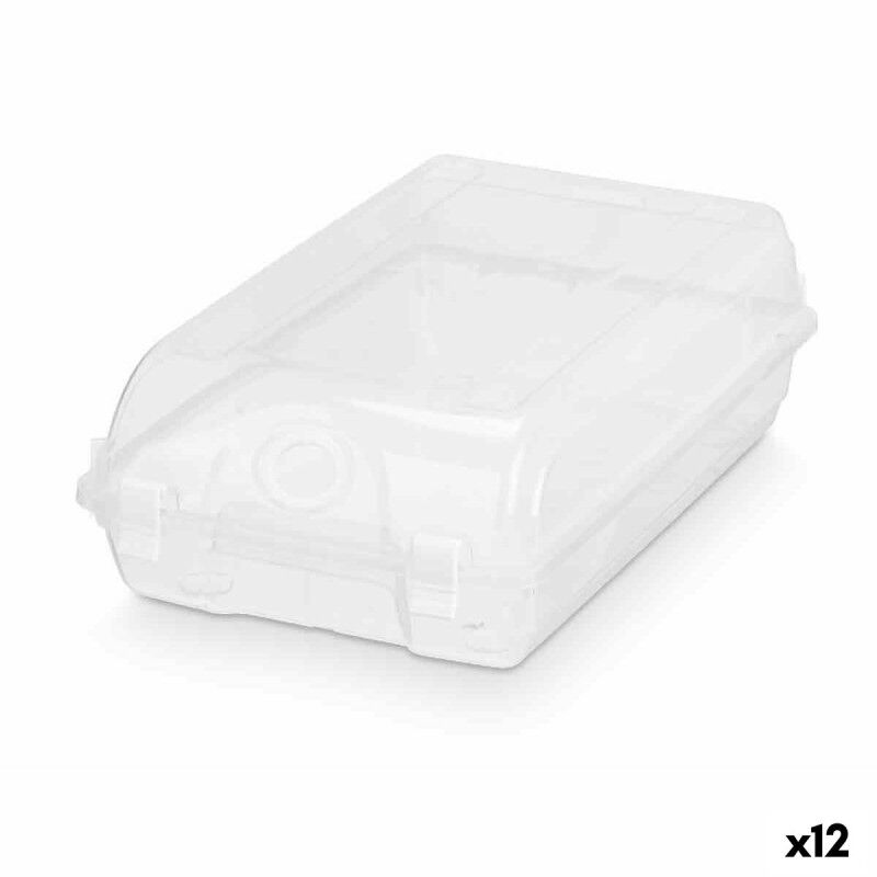 Gondol|Caixa empilhável para sapatos Transparente Plástico 19 x 10,5 x 33 cm (12 Unidades) Gondol|Caixa empilhável para sapatos Transparente Plástico 19 x 10,5 x 33 cm (12 Unidades)