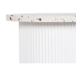 Home ESPRIT|Mesa de apoio Home ESPRIT Branco Madeira MDF Mosaicos 40 x 40 x 37,5 cm