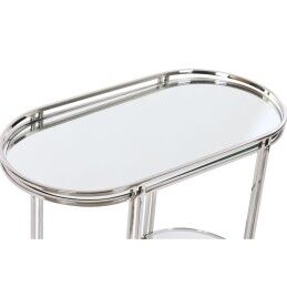 Home ESPRIT|Mesa de apoio Home ESPRIT Prateado Aço Espelho 70 x 35 x 63 cm
