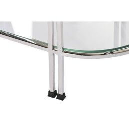 Home ESPRIT|Mesa de apoio Home ESPRIT Prateado Aço Espelho 70 x 35 x 63 cm