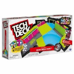 Tech Deck|Skatepark Tech Deck Neon Mega Park