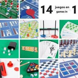 Colorbaby|Mesa Multijogos Colorbaby 122 x 80 x 61 cm 14 em 1