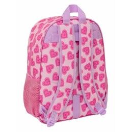 Barbie|Mochila Escolar Barbie Cor de Rosa 33 x 42 x 14 cm