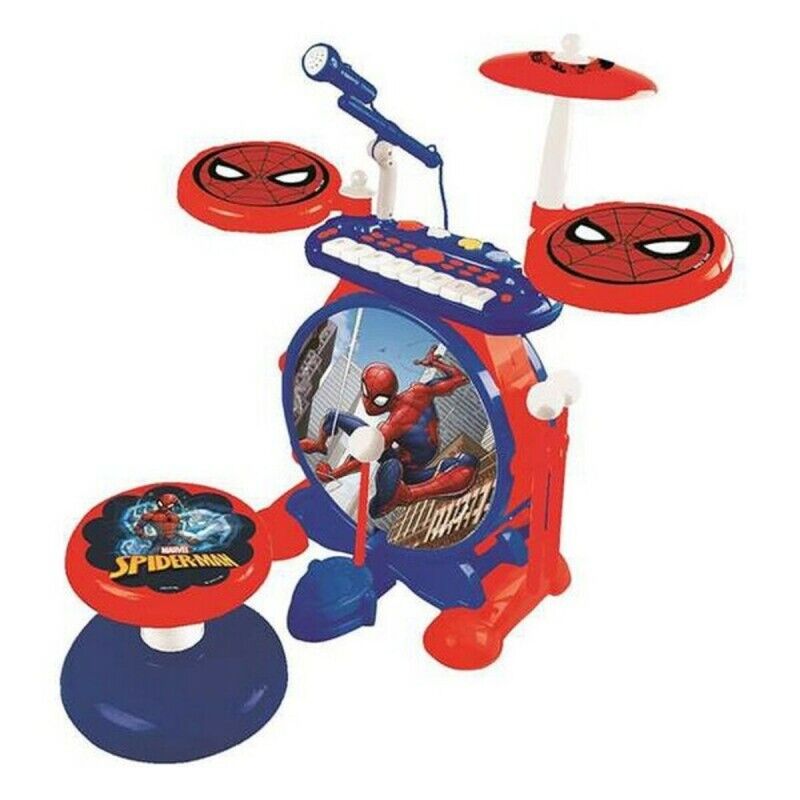 Lexibook|Bateria Musical Spiderman Lexibook Lexibook|Bateria Musical Spiderman Lexibook