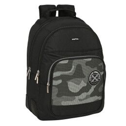F.C. Barcelona|Mochila Escolar com Rodas F.C. Barcelona Cinzento (33 x 45 x 22 cm)