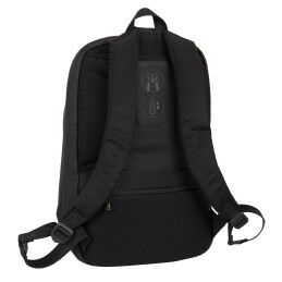 Safta|Mochila Escolar Safta Black Preto 30 x 44 x 16 cm