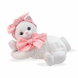 Berjuan|Peluche Berjuan Anireal Branco Gato 35 cm