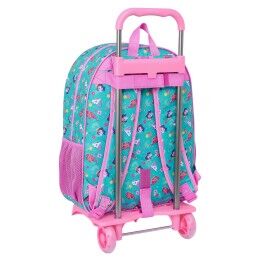 My Little Pony|Mochila Escolar com Rodas My Little Pony Magic Cor de Rosa Turquesa 33 x 42 x 14 cm