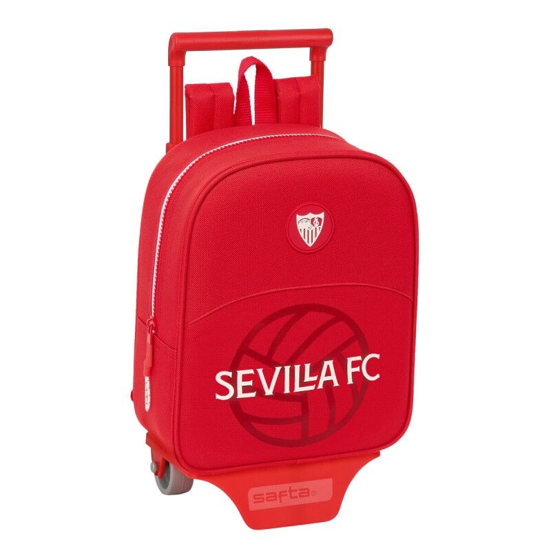 Sevilla Fútbol Club|Mochila Escolar com Rodas Sevilla Fútbol Club Vermelho 22 x 27 x 10 cm Sevilla Fútbol Club|Mochila Escolar com Rodas Sevilla Fútbol Club Vermelho 22 x 27 x 10 cm