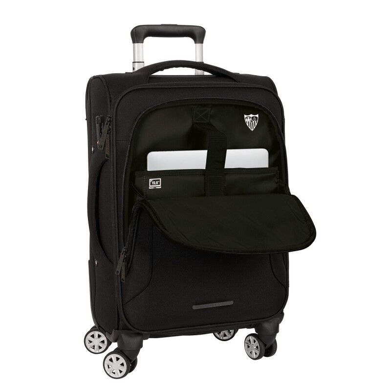 Sevilla Fútbol Club|Trolley de Cabine Sevilla Fútbol Club Business Preto 20'' 35 x 51 x 20 cm Sevilla Fútbol Club|Trolley de Cabine Sevilla Fútbol Club Business Preto 20'' 35 x 51 x 20 cm