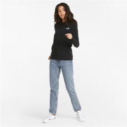 Polar com Capuz Mulher Puma Essentials+ Embroidery Preto