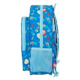 The Paw Patrol|Mochila Escolar The Paw Patrol Pups rule Azul 26 x 34 x 11 cm