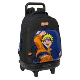 BlackFit8|Mochila Escolar com Rodas 905 BlackFit8 M313G Turquesa (32 x 42 x 15 cm)