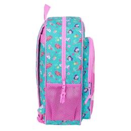 My Little Pony|Mochila Escolar My Little Pony Magic Cor de Rosa Turquesa 33 x 42 x 14 cm