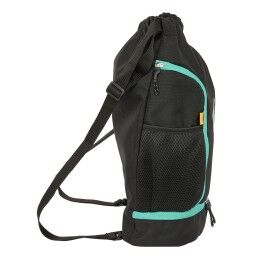 Kings League|Saco Mochila com Cordas Kings League El barrio Preto 35 x 40 x 1 cm