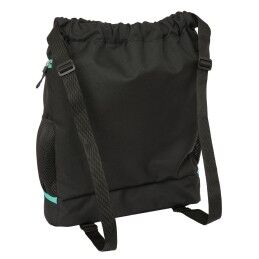 Kings League|Saco Mochila com Cordas Kings League El barrio Preto 35 x 40 x 1 cm