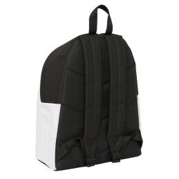 Kings League|Mochila Escolar Kings League PÍo Branco Preto 33 x 42 x 15 cm