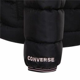Converse|Casaco Infantil Converse Solid Mdwt Puffer Preto