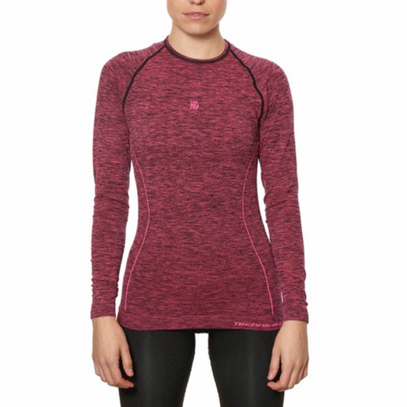 Camisola Térmica para Mulher Sport Hg Hg-8052 Preto Magenta