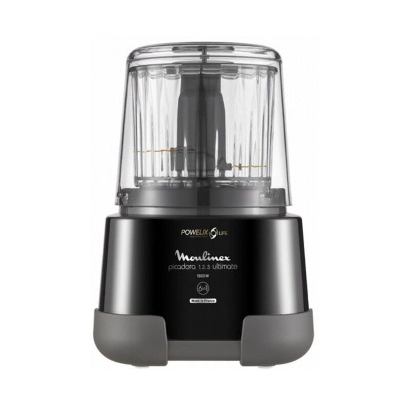 Moulinex|Picadora Moulinex DP810855 1000 W 550 ml Preto Titânio Moulinex|Picadora Moulinex DP810855 1000 W 550 ml Preto Titânio