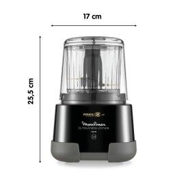 Moulinex|Picadora Moulinex DP810855 1000 W 550 ml Preto Titânio