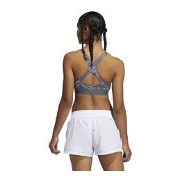 Adidas|Sutiã Desportivo Adidas Believe This Medium Support Cinzento escuro