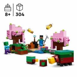 Lego|Jogo de Construção Lego Minecraft 21260 Cherry Garden Multicolor 304 Peças