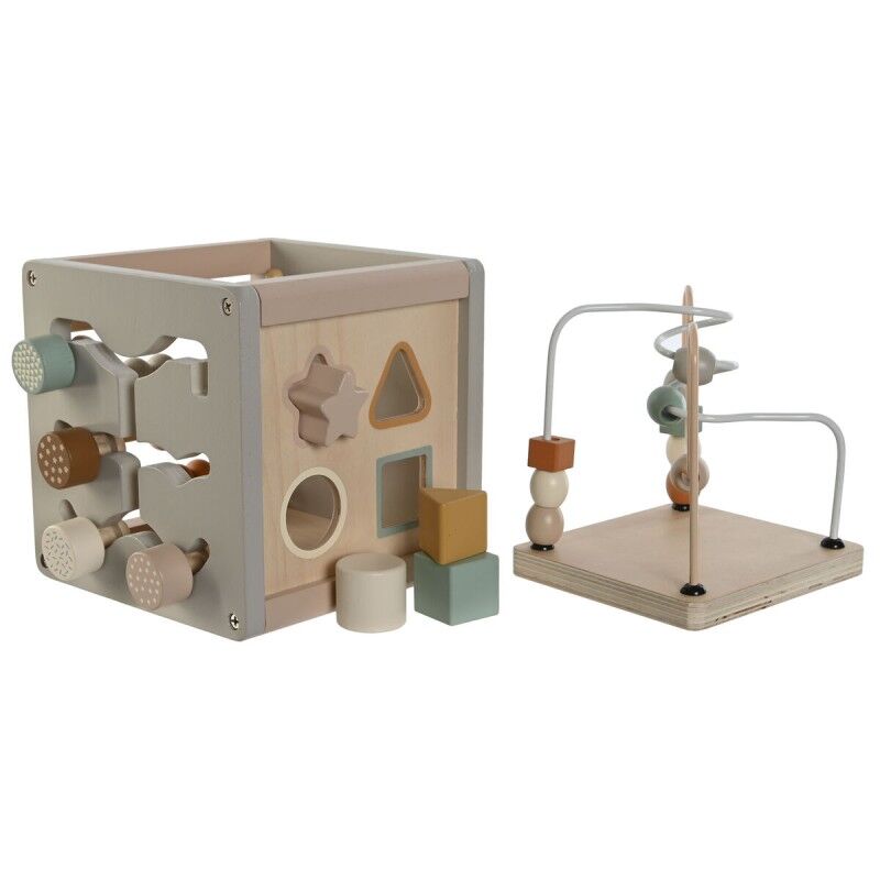 Home ESPRIT|Jogo de madeira Home ESPRIT