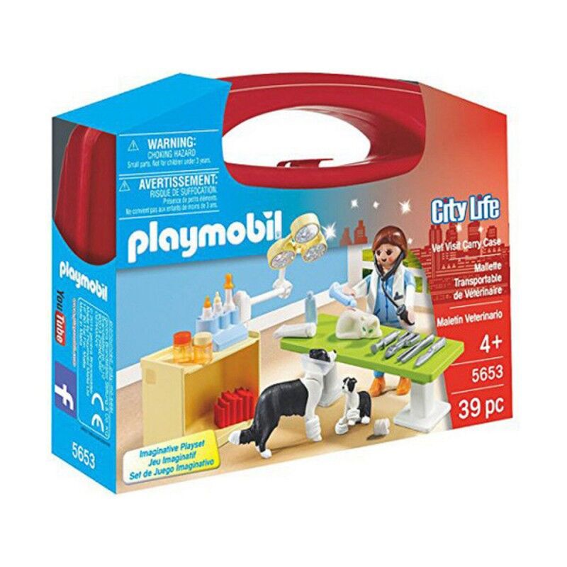 Playmobil|Playset City Life Veterinarian Playmobil 5653 (39 pcs) Playmobil|Playset City Life Veterinarian Playmobil 5653 (39 pcs)