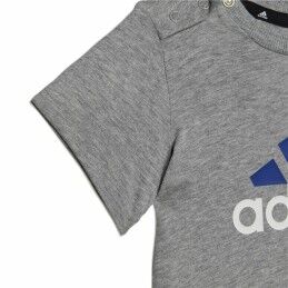 Adidas|Conjunto de Desporto para Bebé Adidas Essentials Organic Cinzento